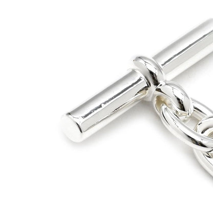 Hermes Bracelet Chaine D'ancre PM Silver 925 Silver 15 Frames Star Ring Silver