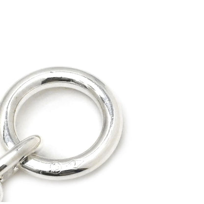 Hermes Bracelet Chaine D'ancre TPM Silver 925 Silver 22 Frames Star Ring Silver