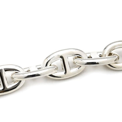 Hermes Bracelet Chaine D'ancre TPM Silver 925 Silver 22 Frames Star Ring Silver
