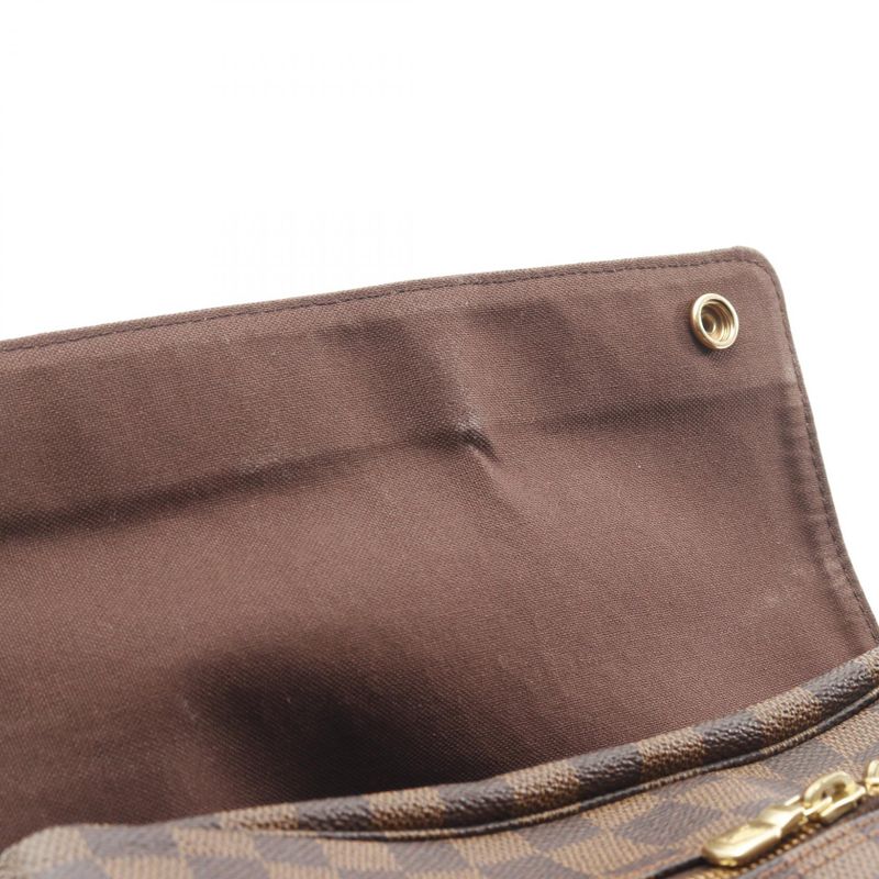 Louis Vuitton Shoulder Bag Naviglio Damier Ebene N45255 PVC Coated Canvas