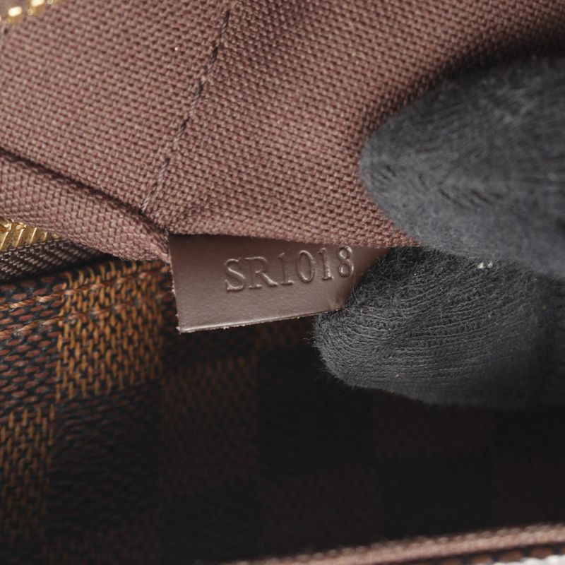 Louis Vuitton Shoulder Bag Naviglio Damier Ebene N45255 PVC Coated Canvas