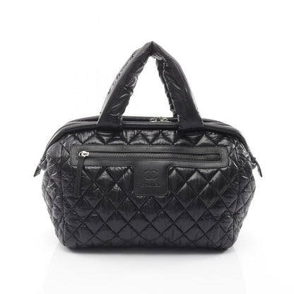 Chanel Handbag Coco Cocoon Black Nylon Coco Cocoon Beau Ring Bag Women Used a