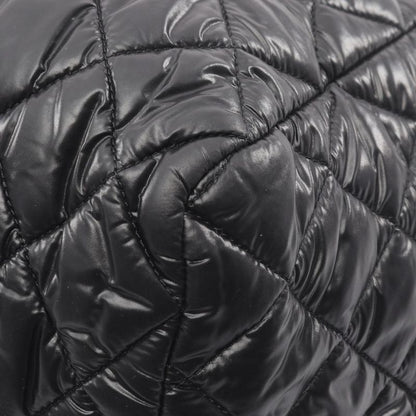 Chanel Handbag Coco Cocoon Black Nylon Coco Cocoon Beau Ring Bag Women Used a