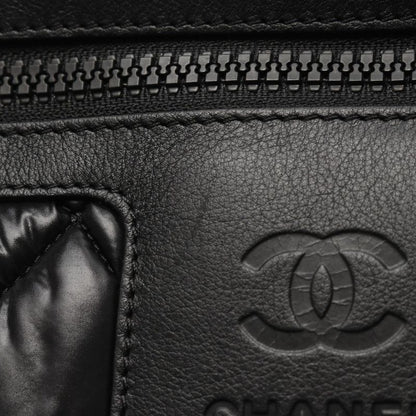 Chanel Handbag Coco Cocoon Black Nylon Coco Cocoon Beau Ring Bag Women Used a