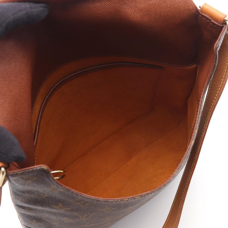 Louis Vuitton Shoulder Bag Musette Monogram M51256 PVC Coated Canvas Leather