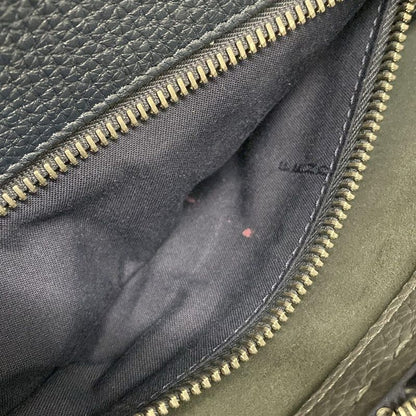 Fendi Business Bag Selleria Peekaboo Iconic Fit 7va406 Dark Gray Leather