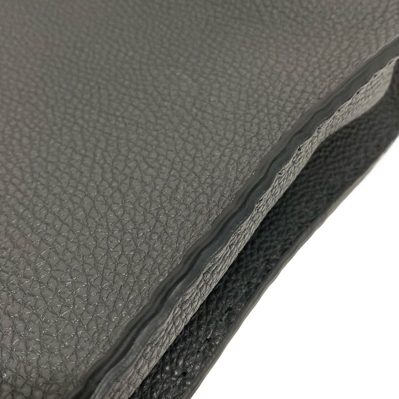 Fendi Business Bag Selleria Peekaboo Iconic Fit 7va406 Dark Gray Leather