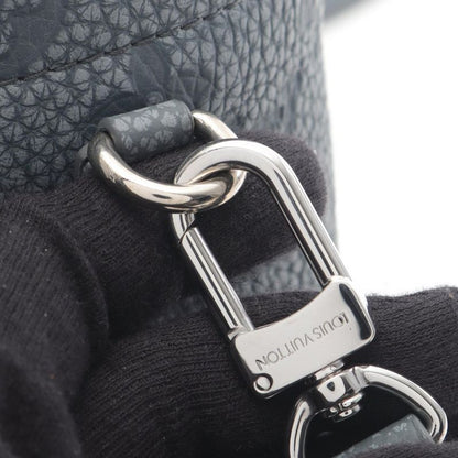 Louis Vuitton Shoulder Bag Chalk Pouch Taurillon Climbing Granite Gray M81572