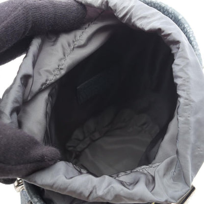 Louis Vuitton Shoulder Bag Chalk Pouch Taurillon Climbing Granite Gray M81572