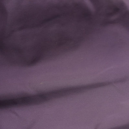 Prada Handbag Nylon Jacquard Purple Nylon Patent Leather Tote Bag Women Used B