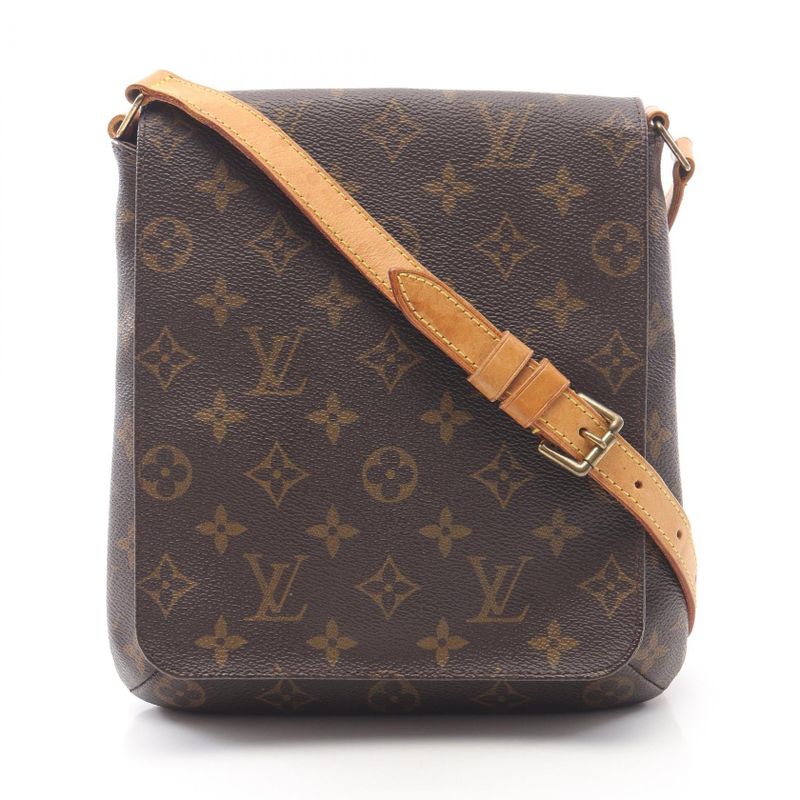 Louis Vuitton Shoulder Bag Musette Salsa Short Strap Monogram M51258 PVC Coated