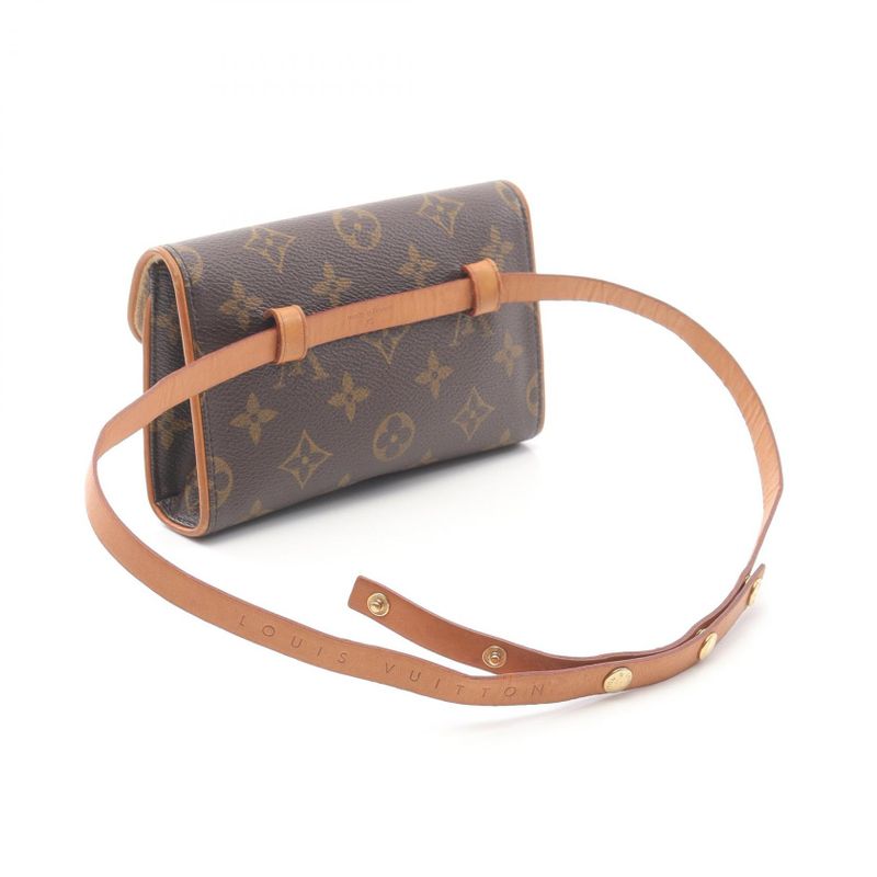 Louis Vuitton Waist Bag Body Bag Pochette Florentine Monogram M51855 PVC Coated