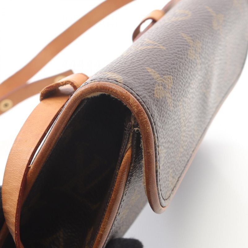 Louis Vuitton Waist Bag Body Bag Pochette Florentine Monogram M51855 PVC Coated