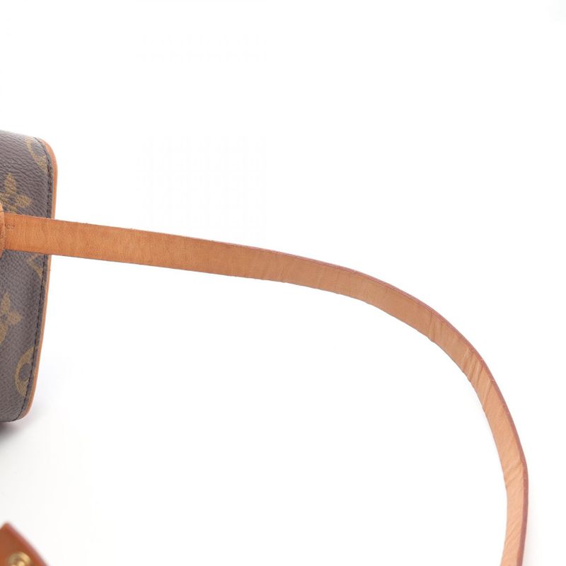 Louis Vuitton Waist Bag Body Bag Pochette Florentine Monogram M51855 PVC Coated