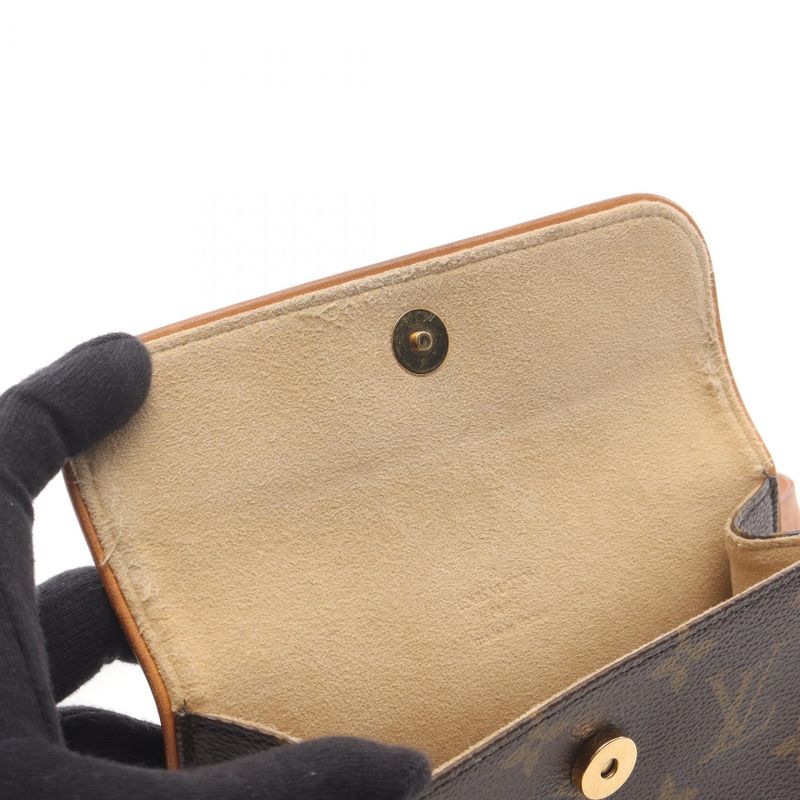 Louis Vuitton Waist Bag Body Bag Pochette Florentine Monogram M51855 PVC Coated
