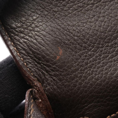 Hermes Handbag Kelly 32 Tricolor Argile Tabac Camel Chocolat Argile Tabac Camel