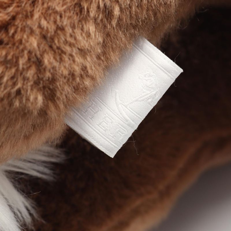 Hermes Elmy PM Plush H400055m 00 Natural Suede Elmy PM Natural Ladies Used a