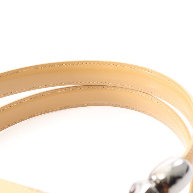 Christian Dior Handbag Maris Pearl Beige Leather Maris Pearl Tote Women Used B