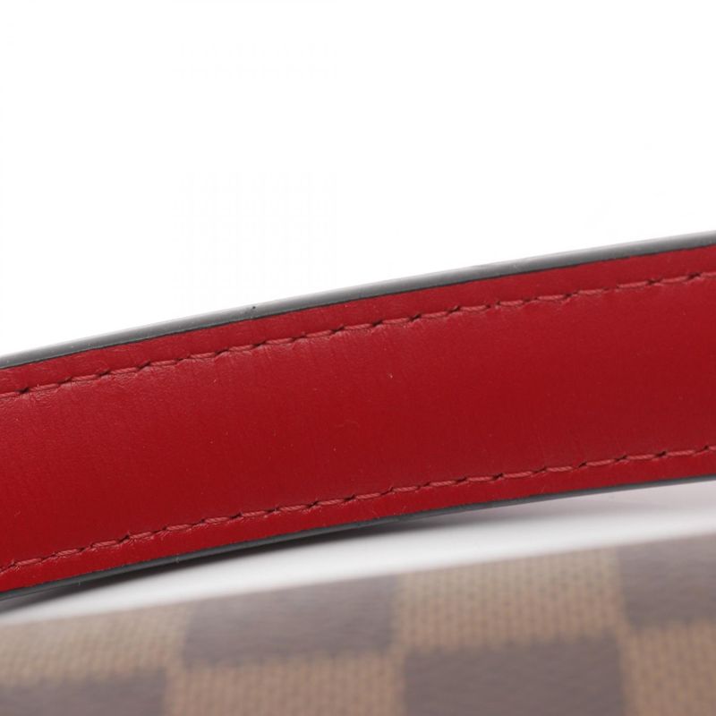 Louis Vuitton Handbag Bobol Damier Ebene Scarlet N40176 Scarlet PVC Coated