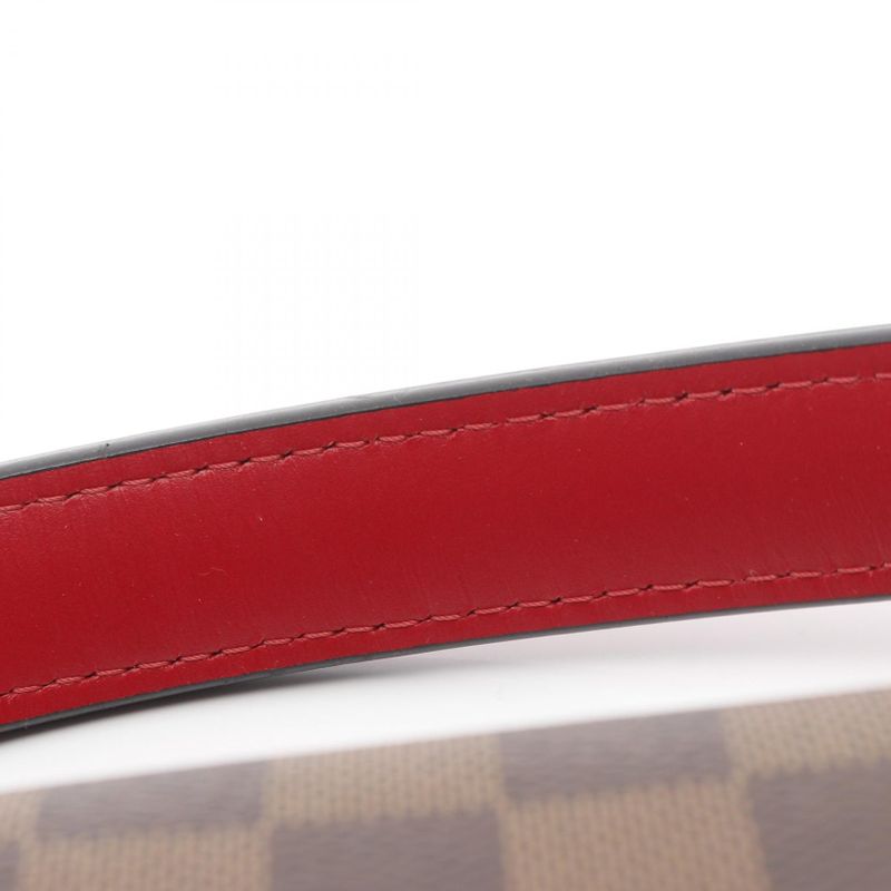 Louis Vuitton Handbag Bobol Damier Ebene Scarlet N40176 Scarlet PVC Coated