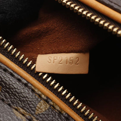 Louis Vuitton Shoulder Bag Olympe Monogram Camel M40580 Camel PVC Coated Canvas