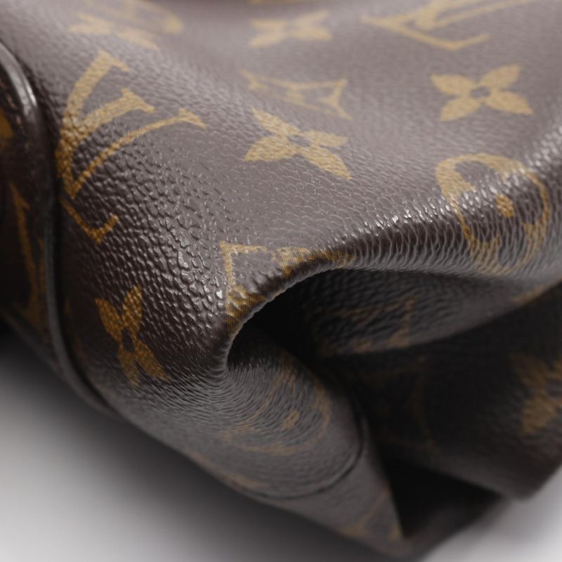 Louis Vuitton Shoulder Bag Olympe Monogram Camel M40580 Camel PVC Coated Canvas