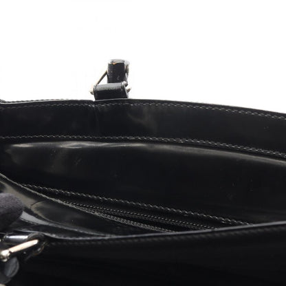 Gucci Handbag Bamboo 002 1998 0353 Black Leather Bamboo Handbag Women Used B