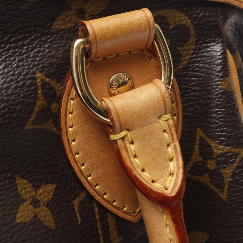 Louis Vuitton Handbag Tivoli PM Monogram M40143 PVC Coated Canvas Leather