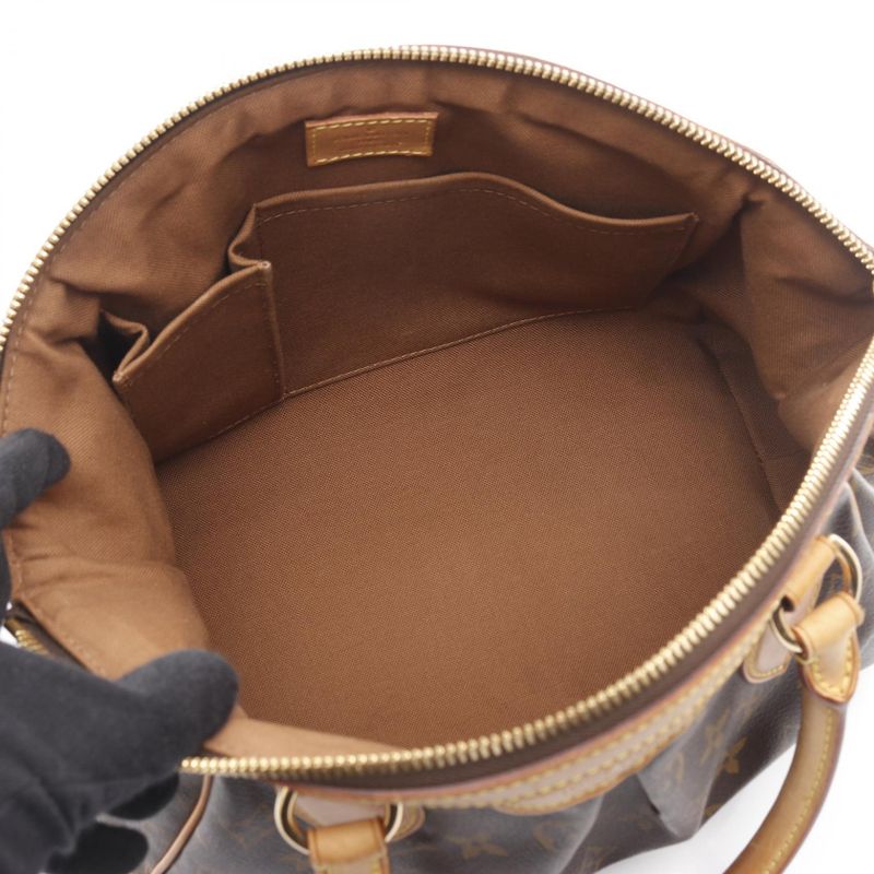 Louis Vuitton Handbag Tivoli PM Monogram M40143 PVC Coated Canvas Leather