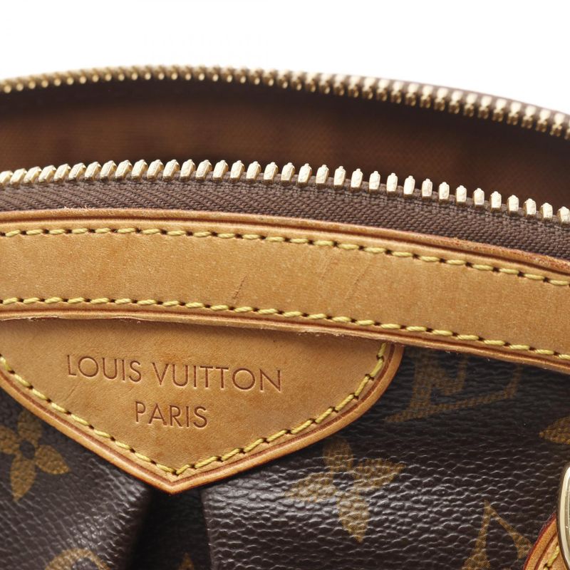 Louis Vuitton Handbag Tivoli PM Monogram M40143 PVC Coated Canvas Leather