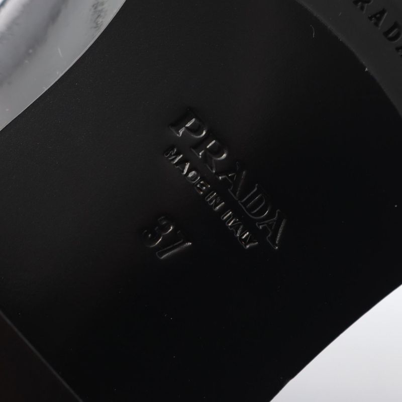 Prada Boots Patent Leather Boots Women's Used B