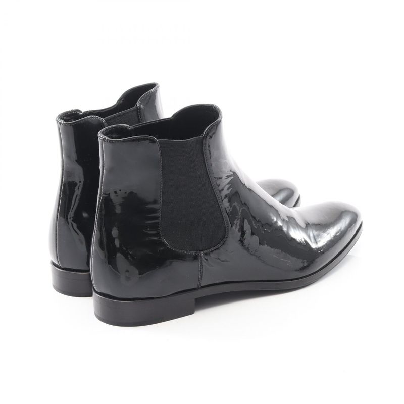 Prada Boots Patent Leather Boots Women's Used B