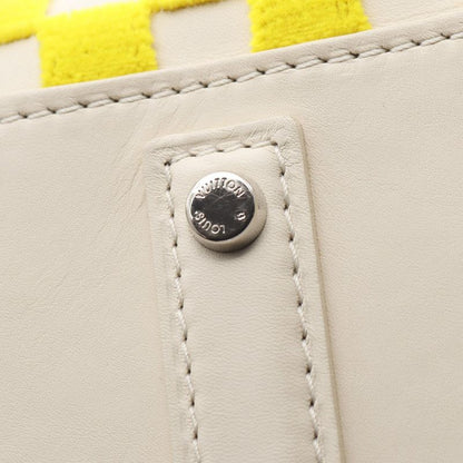 Louis Vuitton Handbag Speedy Ew Damier Cubic Jeanne M48912 Leather Fabric