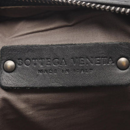 Bottega Veneta Waist Bag Body Bag Intrecciato Black Leather Intrecciato Body