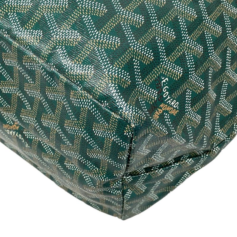 Goyard Saint Louis PM Green×dark Green×multi Leather