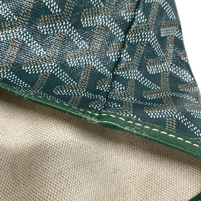 Goyard Saint Louis PM Green×dark Green×multi Leather