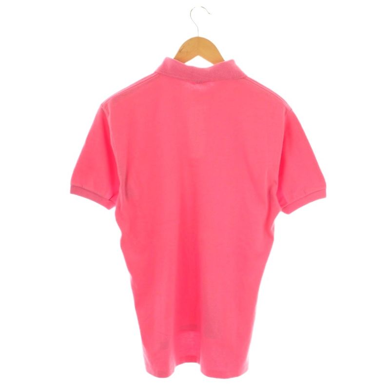 Christian DIOR USA Made Polo Shirt Vintage Short Sleeve Logo Embroidery Cotton