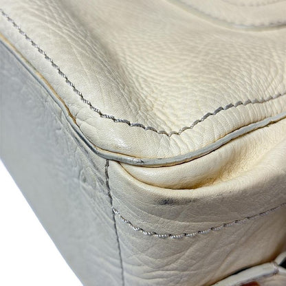 Celine Tote Boogie Bag Light Yellow Leather