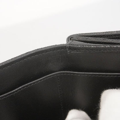 Chanel Wallet Boy Chanel Caviar Skin Black Gold Hardware Women