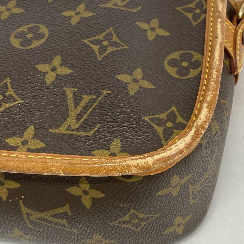 Louis Vuitton Shoulder Bag Monogram Sologne M42250 Brown Ladies