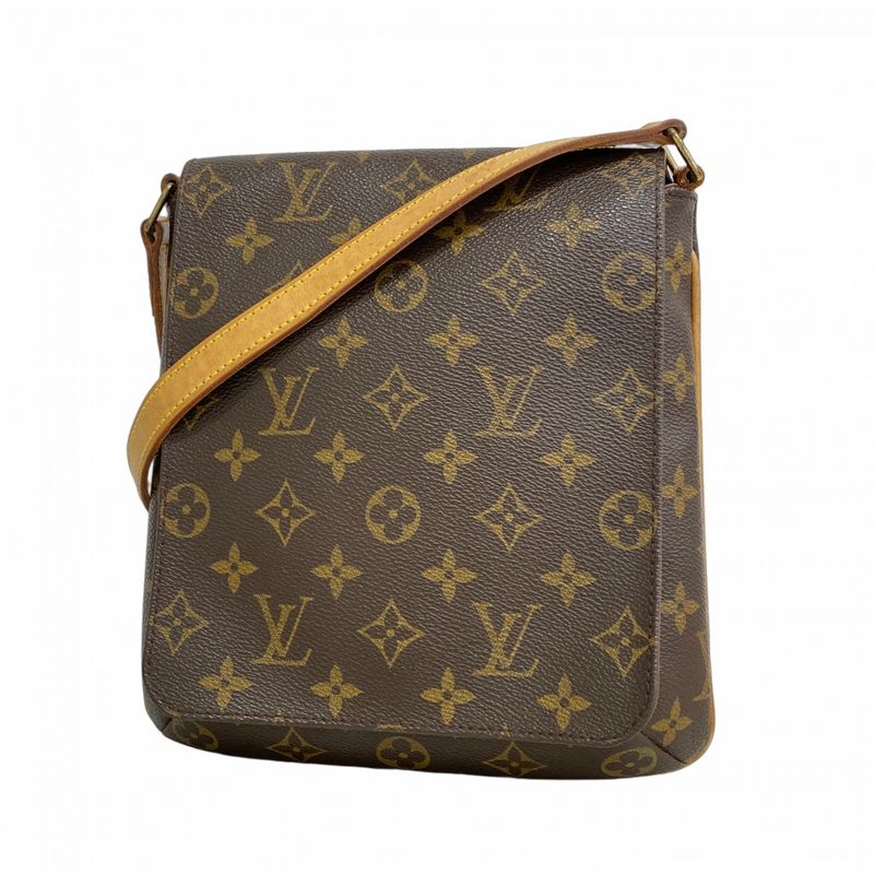 Louis Vuitton Shoulder Bag Monogram Musette Salsa Long Strap M51387 Brown