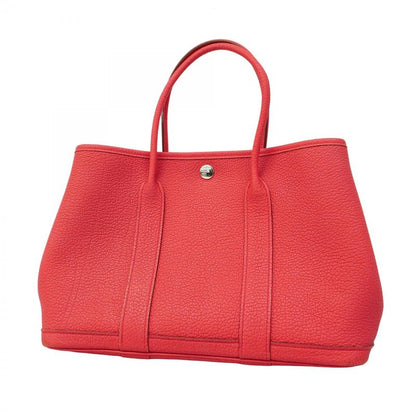 Hermes Tote Bag Garden Party TPM Negonda Bougainvillea Silver Hardware T