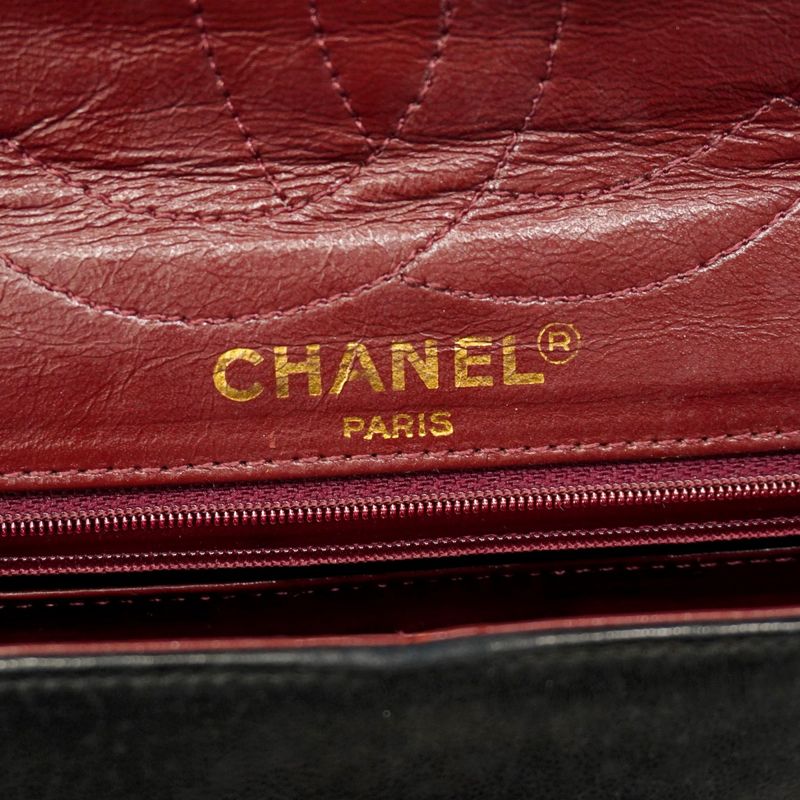 Chanel Shoulder Bag Matelasse / Paris Limited Edition Lambskin Black Gold/silver