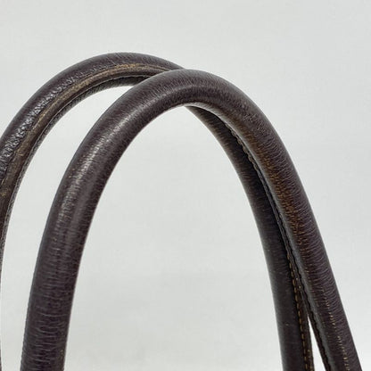 Hermes Tote Bag Garden Party PM Toile Ash Beige Silver Hardware □H Engraved