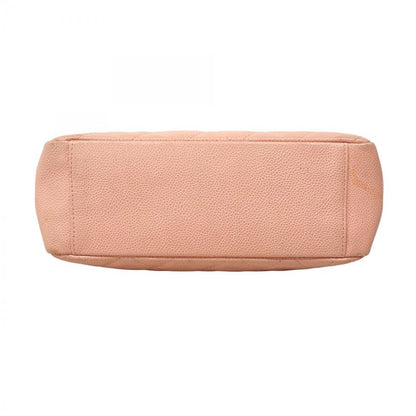 Chanel Tote Matelasse Caviar Skin Pink Gold Hardware Women