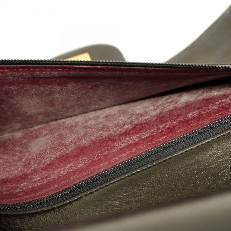 Chanel Shoulder Bag Matelasse Lambskin Black Gold Hardware Women