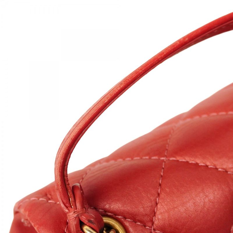 Chanel Handbag Matelasse Chain Leather Pink Gold Hardware 2way Bag Ladies