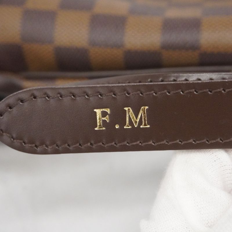 Louis Vuitton Damier Bloomsbury PM N42251 Ebene Womens Shoulder Bag