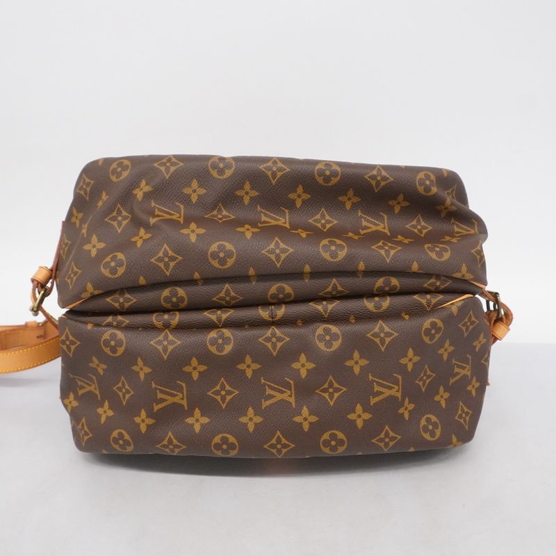 Louis Vuitton Shoulder Bag Monogram Saumur 35 M42254 Brown Ladies