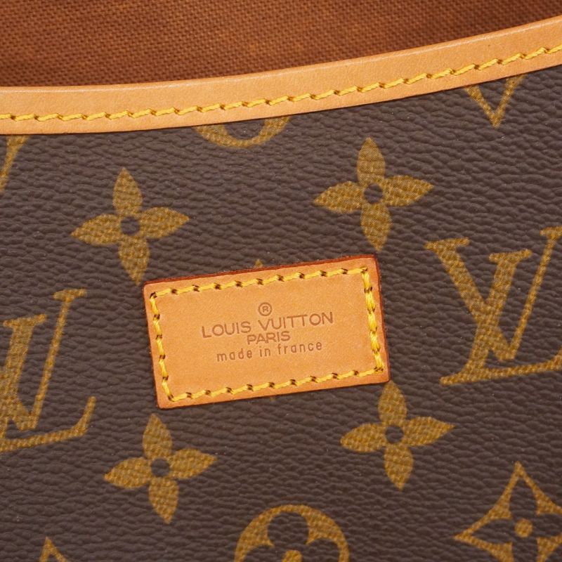 Louis Vuitton Shoulder Bag Monogram Saumur 35 M42254 Brown Ladies